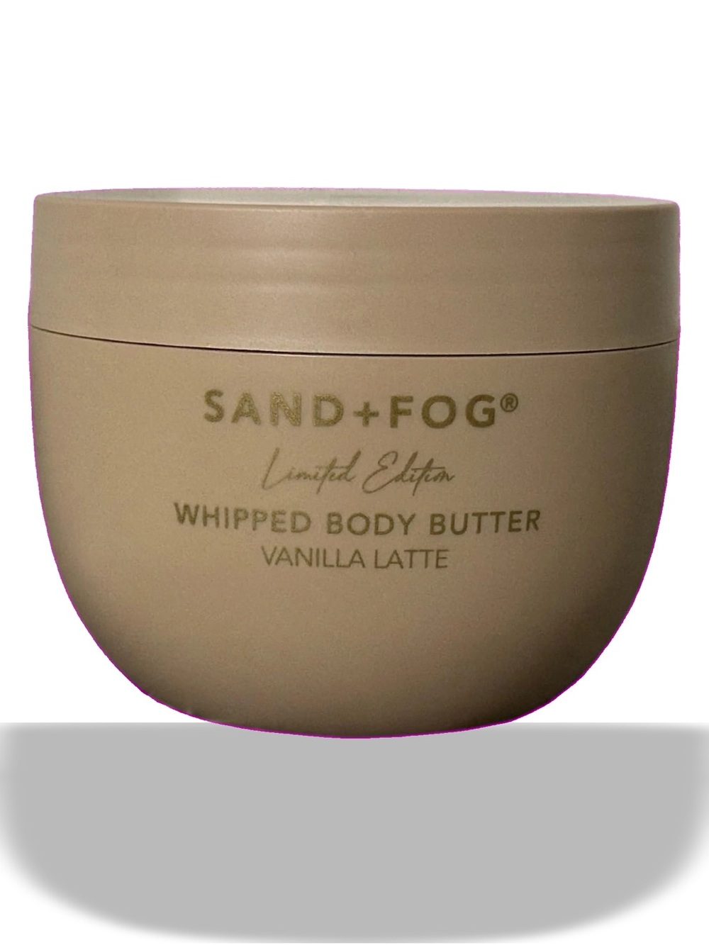 NWT Sand + Fog Limited Edition Vanilla Latte Whipped Body Butter 16.9oz
